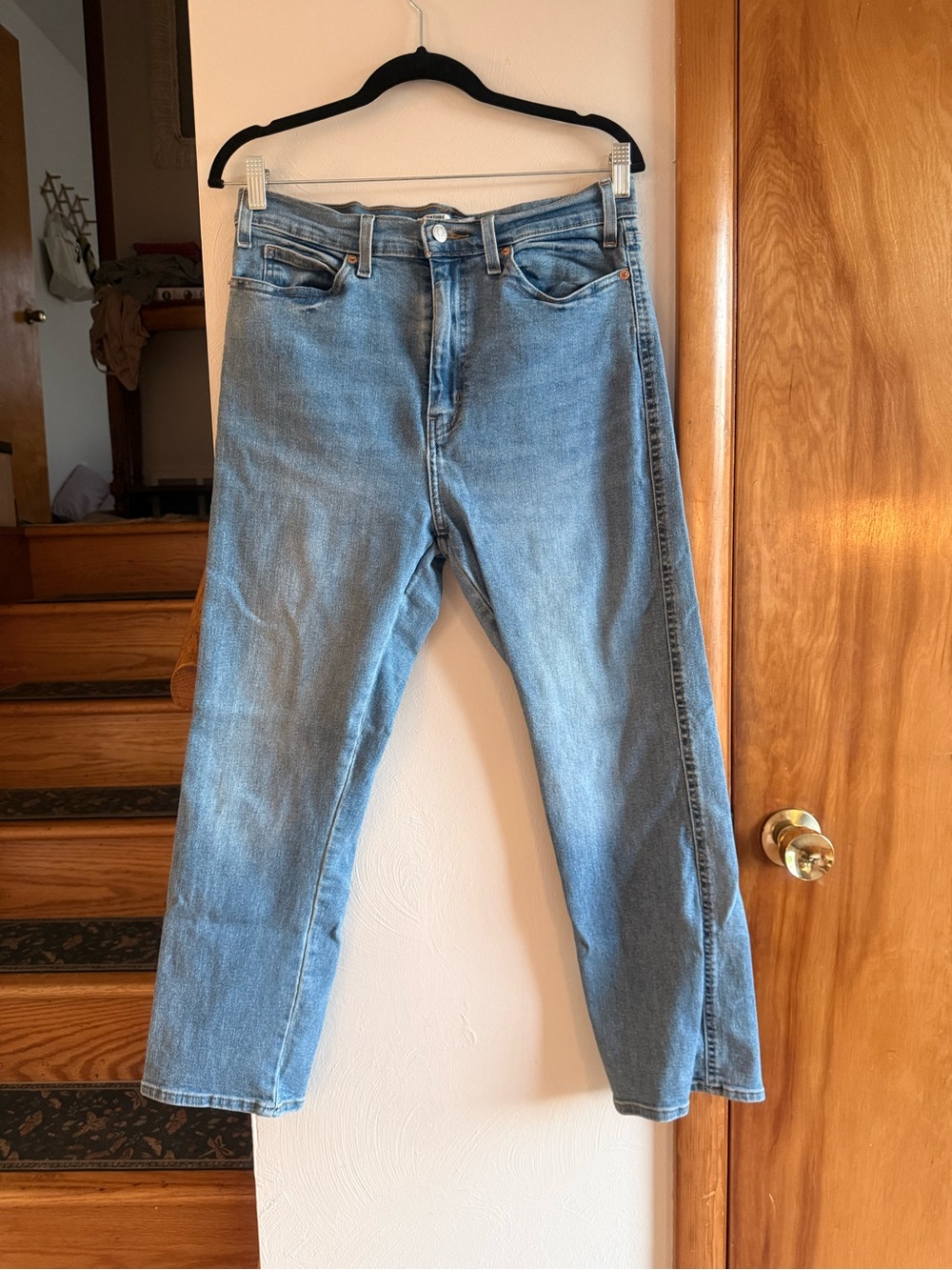 Signature by Levi Strauss Classic Light Blue Straight-Leg Jeans